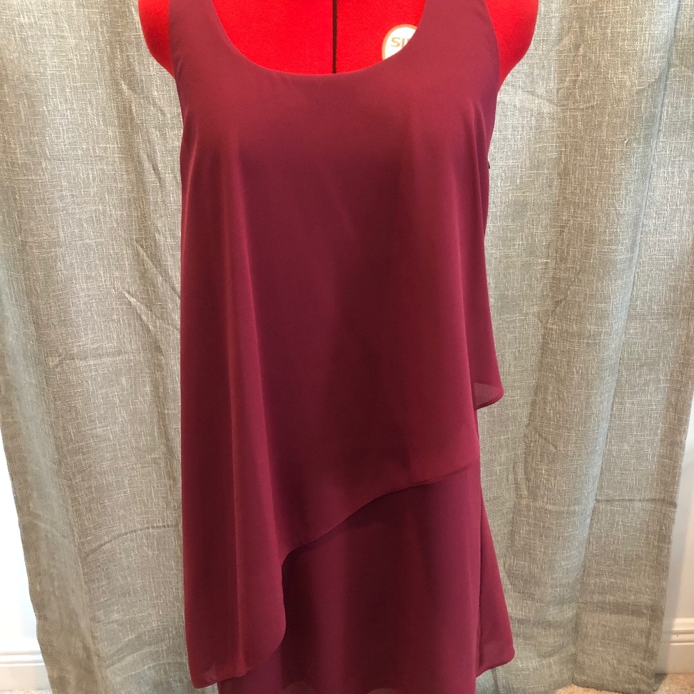 Plum Midi Dress